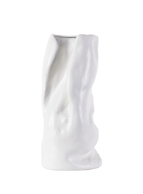 现代简约家居纯白色哑光陶瓷花瓶样板房间客厅餐桌茶几桌面装饰品