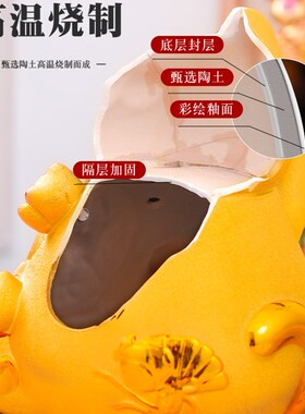 新品招财猫摆件i开业自动招手店铺前台装饰品家居大号摇手发财猫