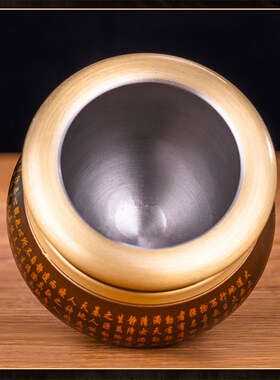 新品家用纯铜八卦供n水杯道观道家供杯神台圣水杯净水杯佛道仙贡