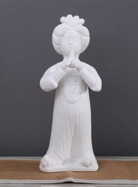 新中式风格 人物摆件 家具饰品 仕女饰品摆设 博古架摆件