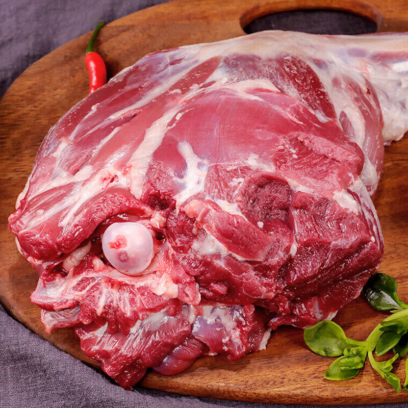 中农顺滩羊后腿整只2.5kg 原切羊肉羊腿肉生鲜火锅烧烤食材,淘宝优惠券,粉丝福利购,淘宝优惠卷