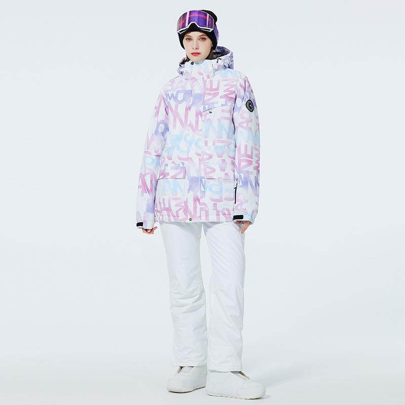 滑雪服套装女士冬季户外防风防泼水保暖加厚单板双板滑雪衣裤新款,淘宝优惠券,粉丝福利购,淘宝优惠卷