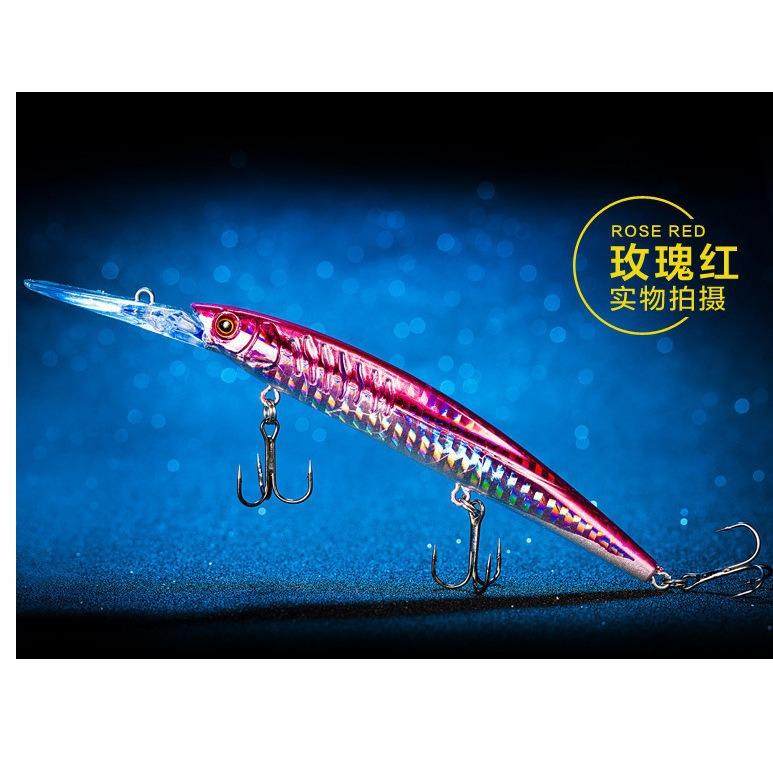 路亚饵沉水铅笔外贸跨境款假饵跨境爆款远投三钩浮水米诺,淘宝优惠券,粉丝福利购,淘宝优惠卷