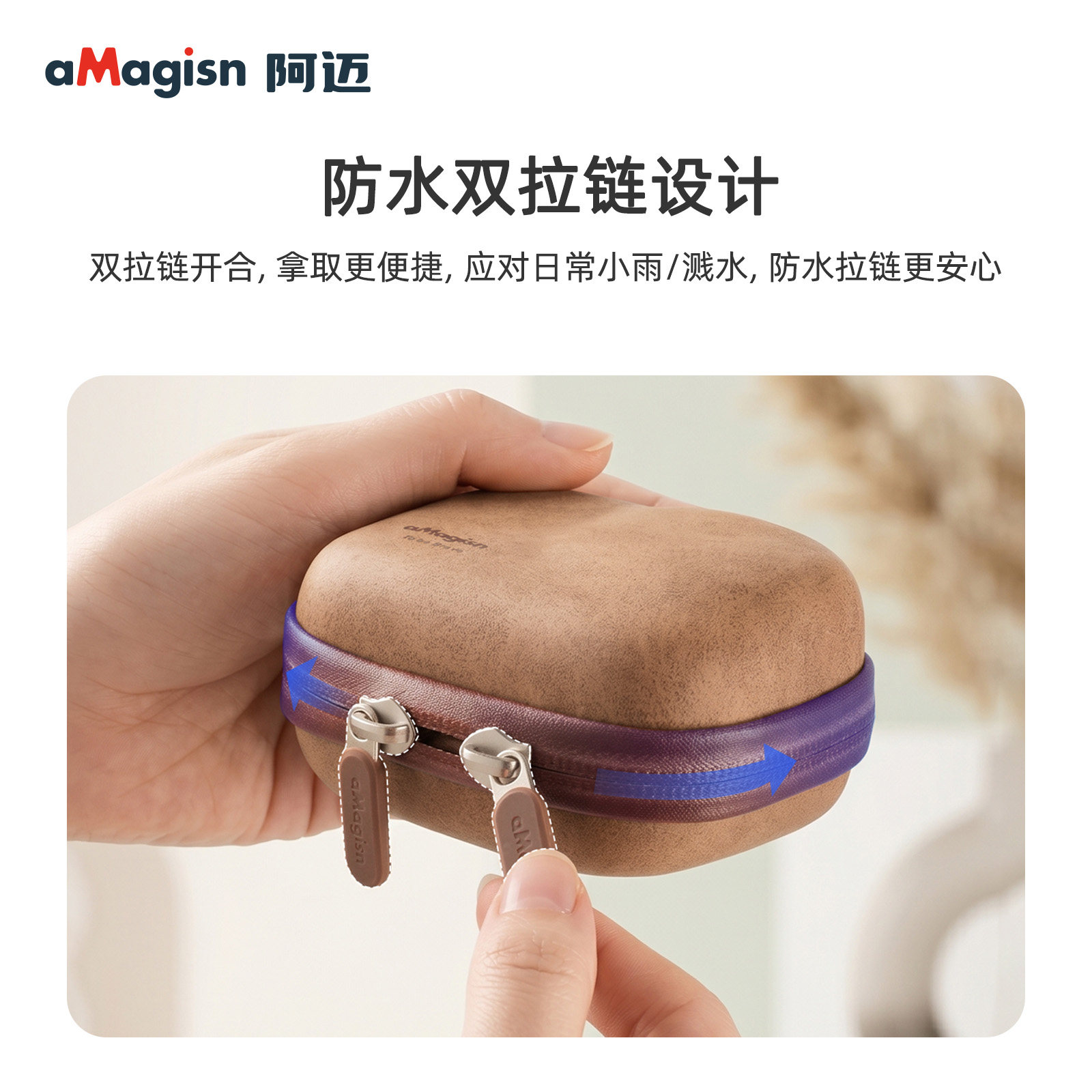 AMagisn Action Camera Mini Storage Bag