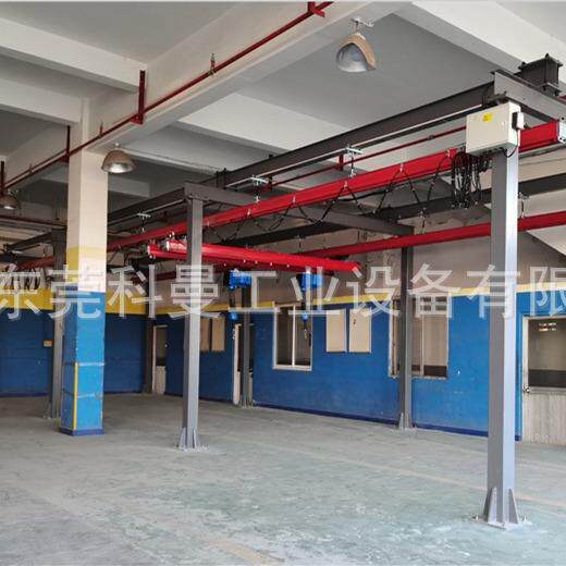 Cantilever type intelligent hoist balancing crane chassis module gravity sensing arbitrary stop suction crane system vacuum spreader