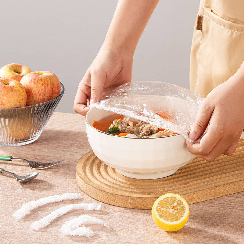 食品保鲜膜套剩菜饭保鲜盖一次性保鲜罩多功能防尘松紧口PE袋包邮,淘宝优惠券,粉丝福利购,淘宝优惠卷