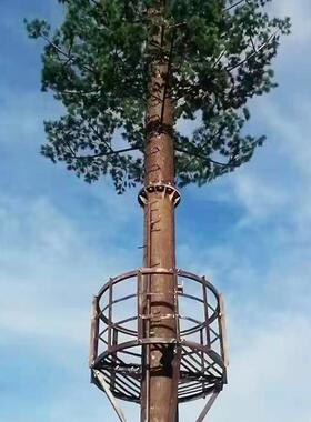 仿真松树棕树避雷塔通讯铁塔景区公园美化塔15米松树仿生塔