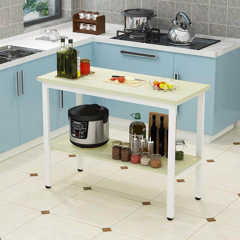 厨房桌子切菜桌餐桌置物架多层鞋架储物架收纳架微波炉架子做饭桌,淘宝优惠券,粉丝福利购,淘宝优惠卷