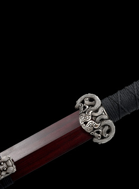 龙泉市刀剑一体手工锻打八面剑