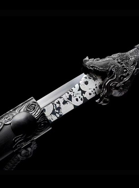 绣春刀锰钢一体刀剑清腰刀户外