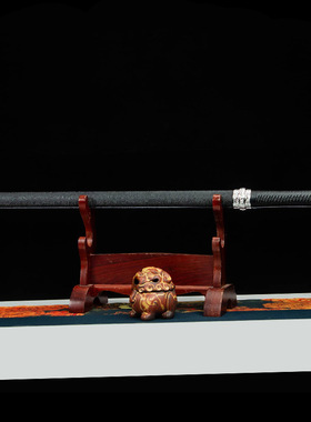 唐横刀剑正品一体锰钢绣春刀户外