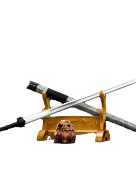 龙泉市刀剑高锰钢一体秦汉剑春秋