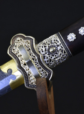 龙泉市刀剑工艺品花纹钢烧刃