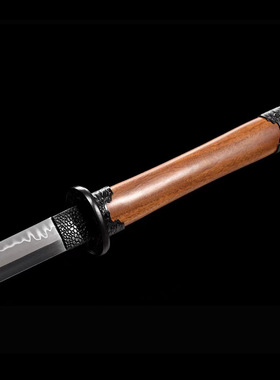 唐横刀龙泉镇宅宝剑T10钢覆土