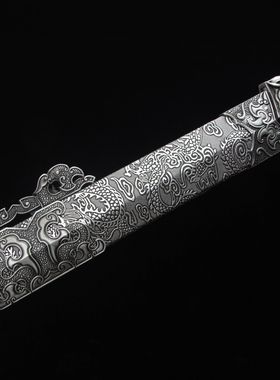 龙泉市刀剑高锰钢手工锻打一体