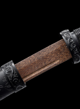 龙泉市刀剑花梨木素装日本剑cos