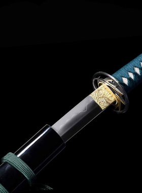 日式手工锻打T10烧刃武士刃居合