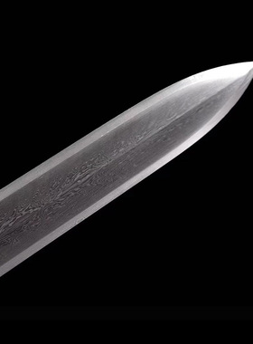 龙泉镇宅宝剑花纹钢汉剑八面一体