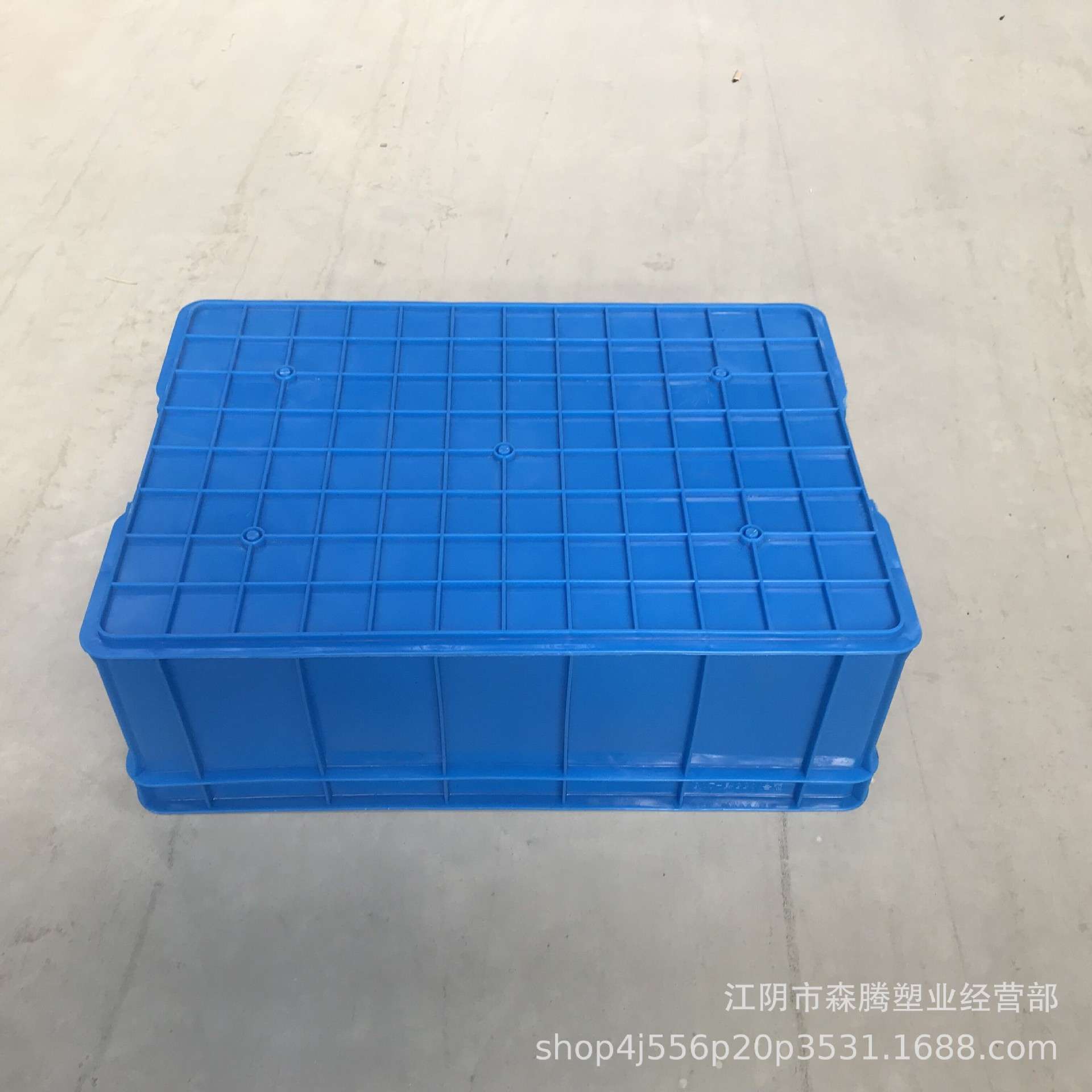 655箱:外径:655*455*225mm 内径:615*425*215mm塑料周转箱 - 图2