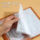Certificate of deposit storage This bank's fixed deposit order collection book, bill storage checks, passbooks, bills sorting book