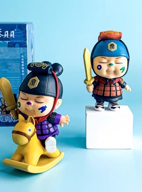 陕西兵马俑博物馆特色卡通公仔礼物摆件文创手办玩具纪念品伴手礼