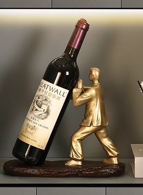 沛纳丽新中式酒架创意红酒托酒架托葡萄酒置物架客厅酒柜装饰摆件