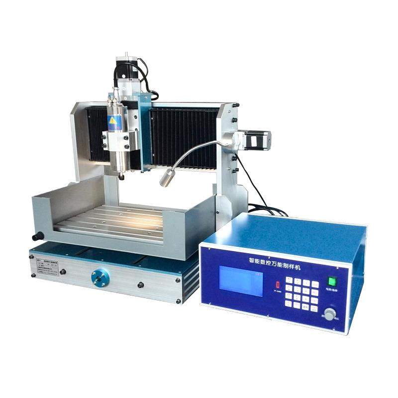 Intelligent numerical control prototype non-metallic plate strip notch milling and cutting plastic dumbbell-shaped test plate testing