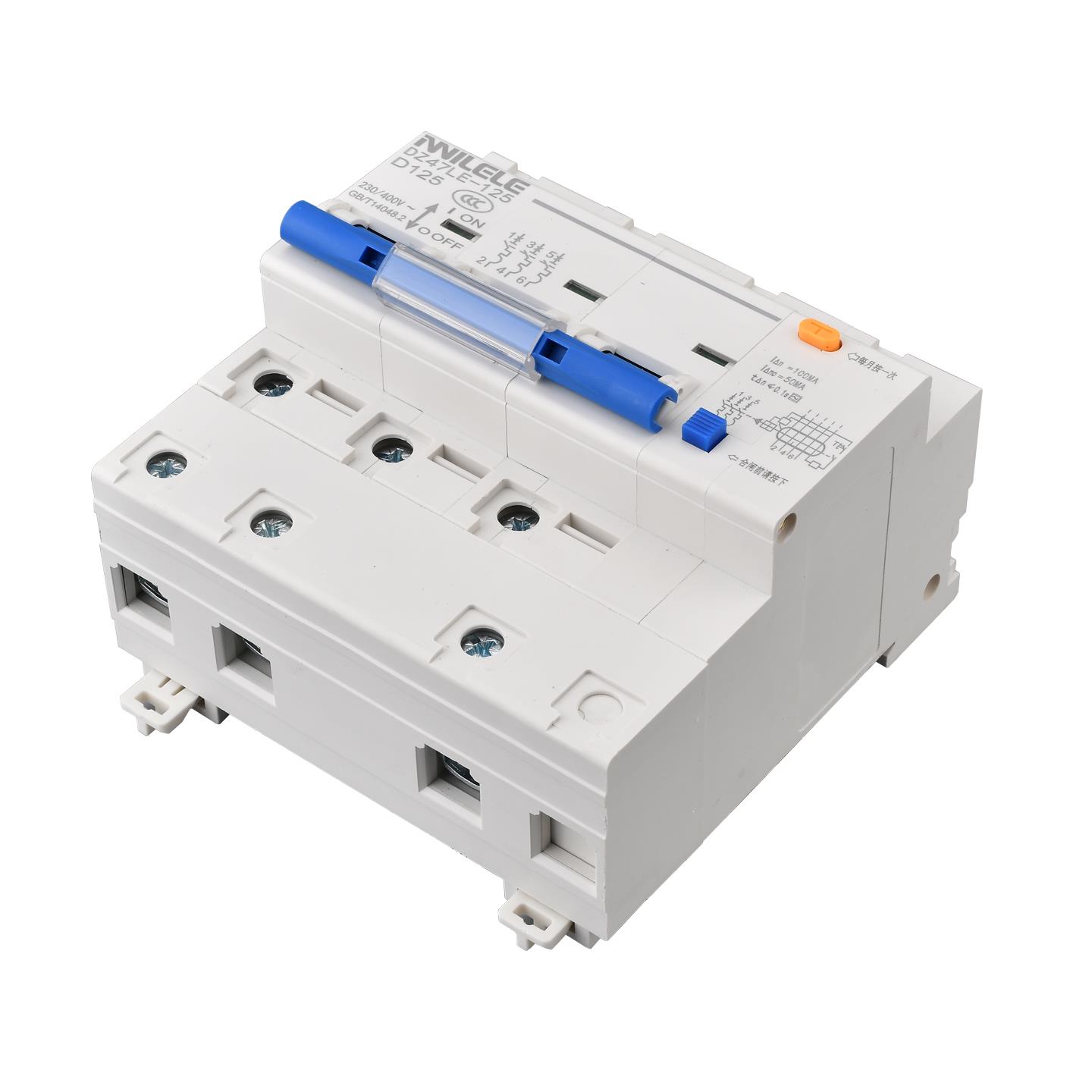 上海漏电保护器2P32A家用1P微型断路保护器DZ47LE3P 4P漏保开关 - 图2