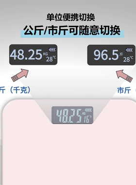 芮亚体重秤家用宿舍用精准测量