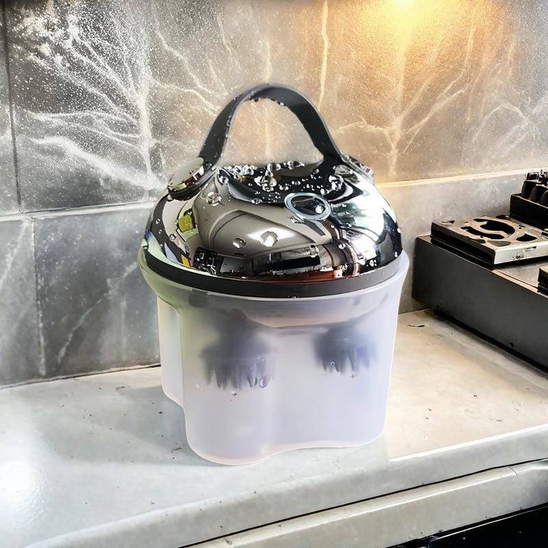 便携式电动头皮按摩器可充电IPX7头皮按摩器头皮身体按摩面部清洁 - 图2