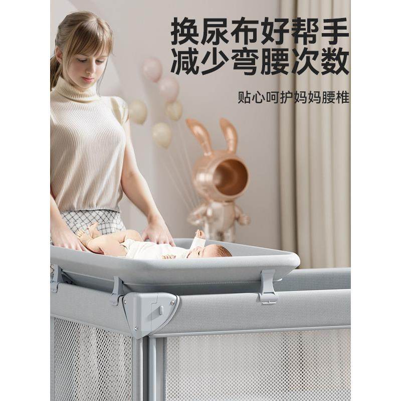 ULOP优乐博云梦折叠婴儿床拼接大床多功能新生床便携可移动宝宝床,淘宝优惠券,粉丝福利购,淘宝优惠卷