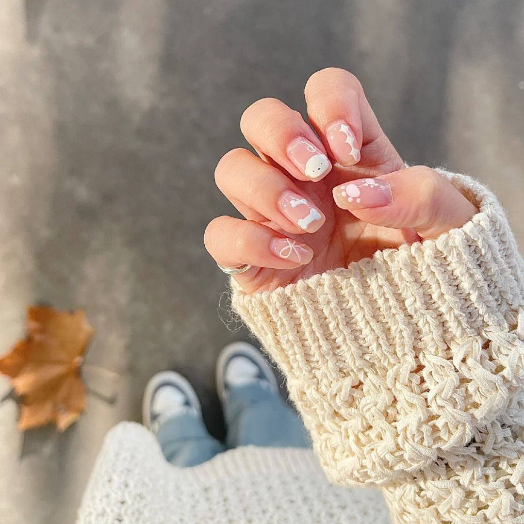 ins多巴胺简约可爱小狗浮雕卡通雪人diy手机壳平板水杯手账装饰贴,淘宝优惠券,粉丝福利购,淘宝优惠卷