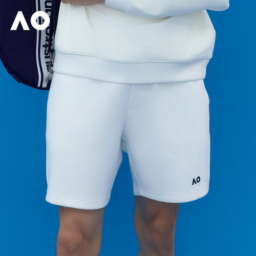 AO澳网新款运动短裤针梭织五分裤户外跑步网球健身裤子网球服男 - 图2