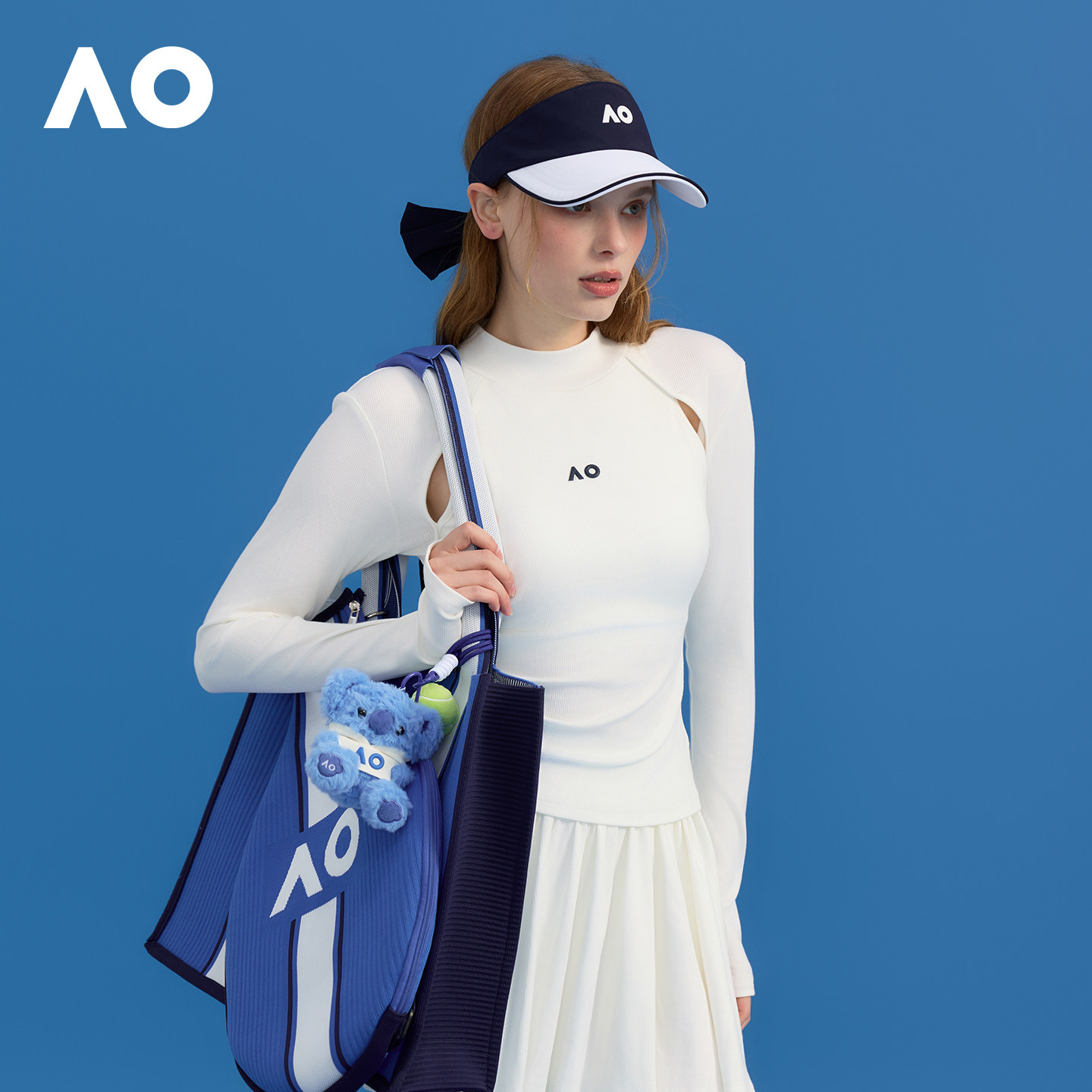 AO澳网运动服休闲运动健身卫衣套头衫针织2025新款长袖打底杉女,淘宝优惠券,粉丝福利购,淘宝优惠卷