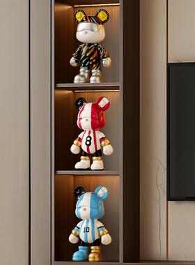 暴力熊大号手办摆件客厅轻奢高档电视酒柜展示柜装饰品高级感小众