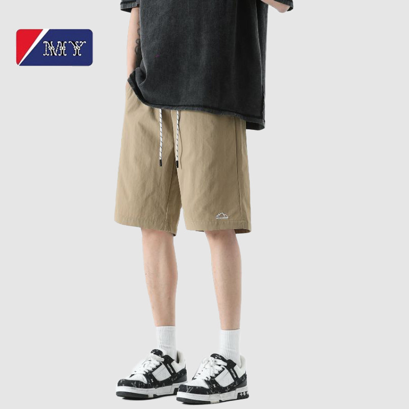 纯棉运动短裤男2025夏季新款男士港风透气宽松直筒休闲五分裤,淘宝优惠券,粉丝福利购,淘宝优惠卷