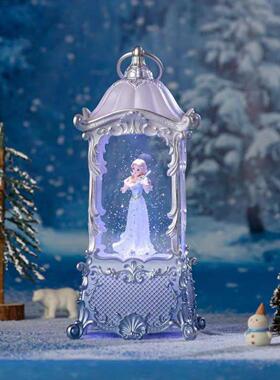 高级宫廷风格旋转小提琴公主音乐盒水晶球女孩生日礼物音乐盒中国