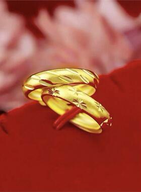 越南沙金戒指活口可调节