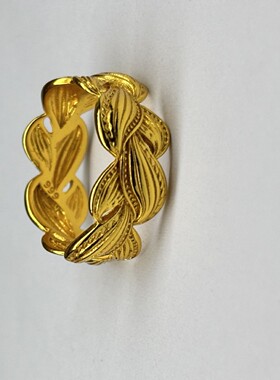 婚戒经典时尚爆款沙金火