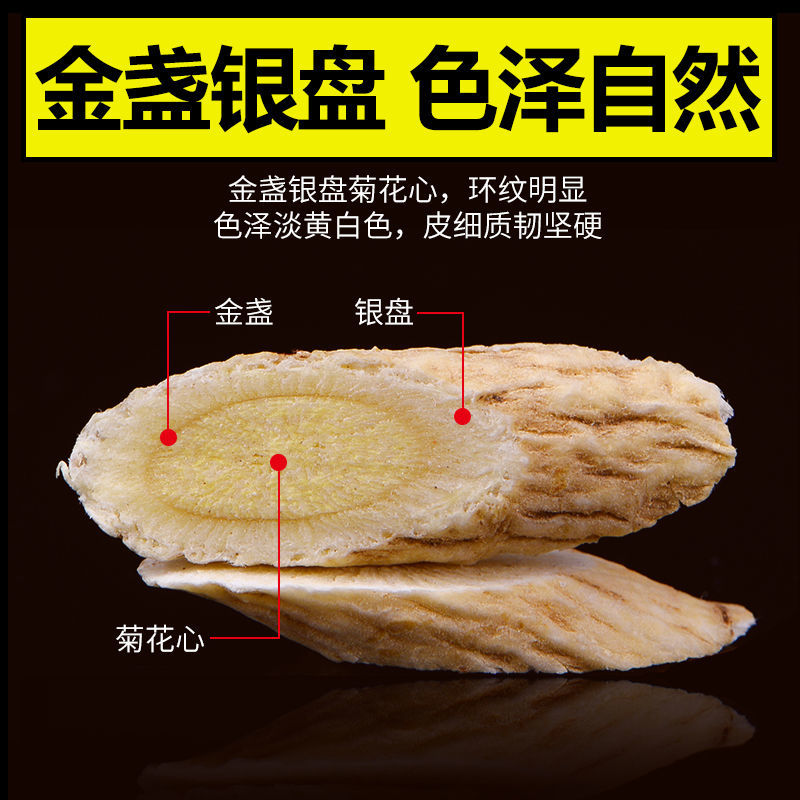 甘肃野生大黄芪切片特级中药材黄茋当归党参北芪片北其泡水泡茶