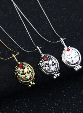 欧美跨境热销饰品 日记同款马鞭草项链 时尚情侣锁骨链  跨境