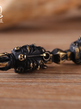 极速黄铜铸造实心普巴金刚杵挂件尼泊H尔工艺降魔杵男女士情侣吊