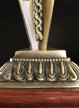 新品全金属铸造实k心金刚橛青铜色普巴马头明王金刚降魔杵家用供