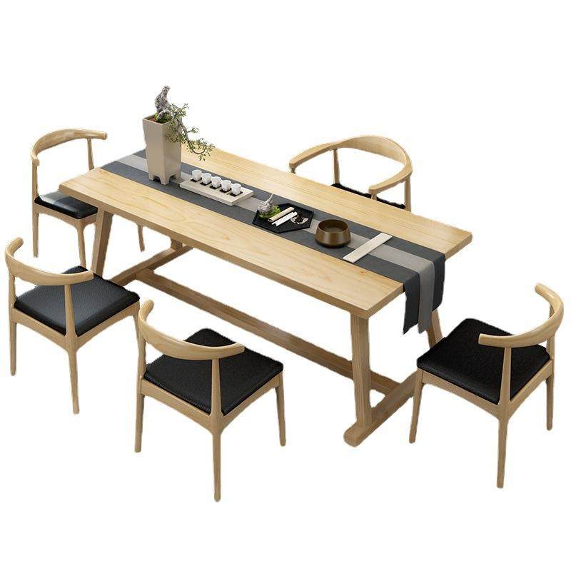 新中式实木茶桌椅组合办公室茶室会客泡茶桌椅家用客厅大板茶台,淘宝优惠券,粉丝福利购,淘宝优惠卷