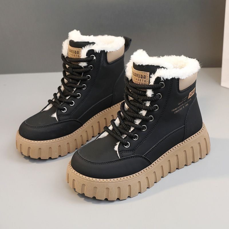 东北大棉鞋女童冬季加绒加厚棉靴2026新款保暖防滑高帮女鞋雪地靴,淘宝优惠券,粉丝福利购,淘宝优惠卷
