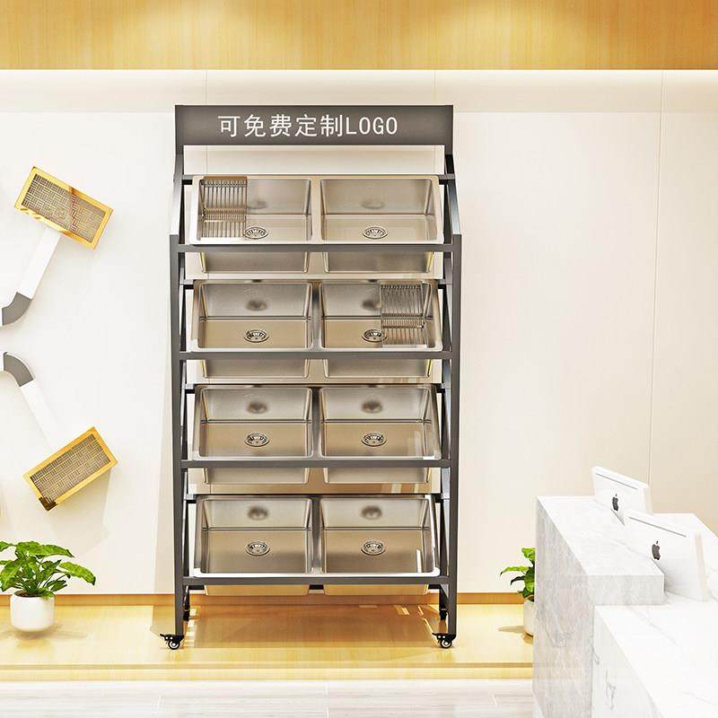 不锈钢水槽洗菜盆展示架陶瓷展具洗碗槽架子单水槽双水槽样品架水,淘宝优惠券,粉丝福利购,淘宝优惠卷