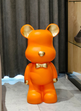 暴力熊大型落地存钱罐鞋柜客厅酒柜新房乔迁之喜装饰品轻奢摆件