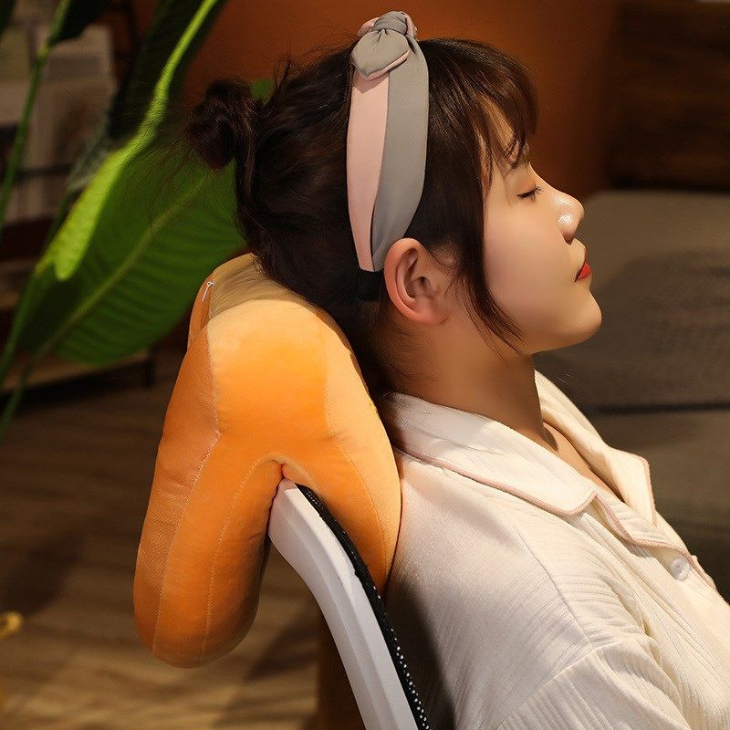 儿童午睡枕小学生专用趴桌子睡觉枕头办公室午休趴睡枕冰丝抱枕夏 - 图1