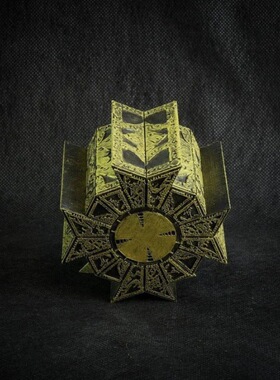 极速Hellraiser Puzzle Box MoveabBle Lament Horror Terror Fig