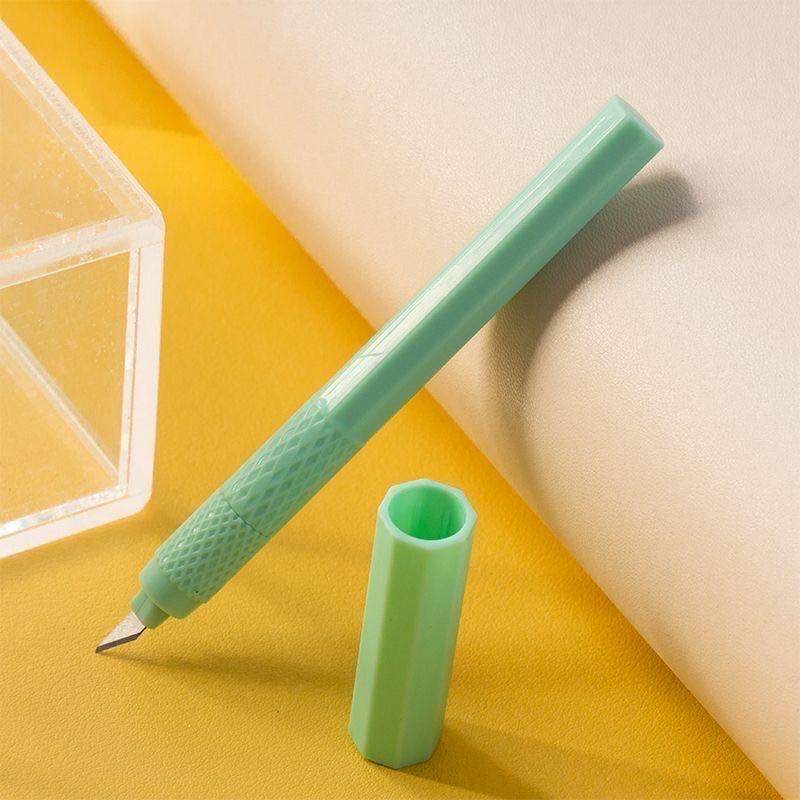 彩色手账小笔刀雕刻刀刻纸雕刻美工刀工具橡皮章手工刀八角刀,淘宝优惠券,粉丝福利购,淘宝优惠卷